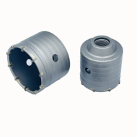 Foret à percussion 40 Cr YG8 30-160mm avec queue SDS-Plus/SDS MAX pour béton, mur, brique, bloc sans tige de connexion