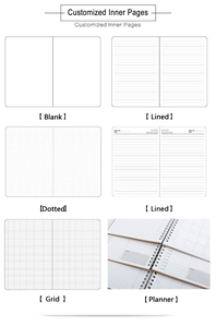 Juego de Caja de Regalo de PU con Hebilla Simple que Cambia de Color, Modelo MG-132, 100 Hojas, <span class=keywords><strong>Diseño</strong></span> Gratuito Disponible, Cuaderno de Negocios A5 para Estudios y Reuniones - Product Image 6