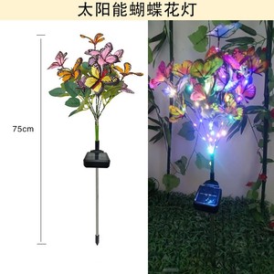 Luces solares de mariposa para jardín, decoración LED impermeable para exteriores, para patio, jardín - Product Image 5
