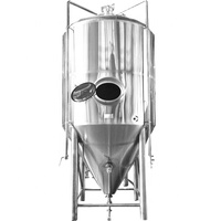 Fermenteur à bière en acier inoxydable Tiantai de 2500 litres, équipement de brasserie pour la fabrication de la bière