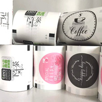 Faible QUANTITÉ MINIMALE DE COMMANDE Personnalisé Impression PP En Plastique Papier Boba Bulle Tasse de Thé D'étanchéité Film