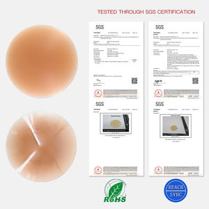 JOGOGOカスタムパッケージボックス 透明粘着式乳首パッチ 再利用可能な不透明薄型シリコン乳首カバー - Product Image 6