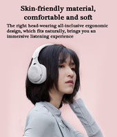 Casque audio sans fil Bluetooth pliable, casque stéréo Bluetooth sport avec microphone pour ordinateur