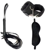 Kit de bondage BDSM 12 pièces : Cache-œil, Paddle, Pinces à tétons, Plug anal métallique, pour jeux SM de couple, haute étanchéité, en gros
