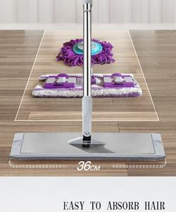 Serpillère en microfibre en acier pour le nettoyage de la maison avec essoreuse intégrée et manche extensible par BEST <span class=keywords><strong>WIFE</strong></span> - Product Image 4