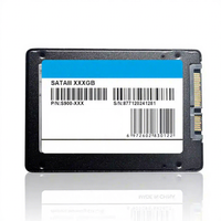 SSD SATA III Portabel 1TB 2.5 Inch Berbahan Metal untuk Laptop dengan Kecepatan Baca/Tulis 501-600MB/s Baru Grosir