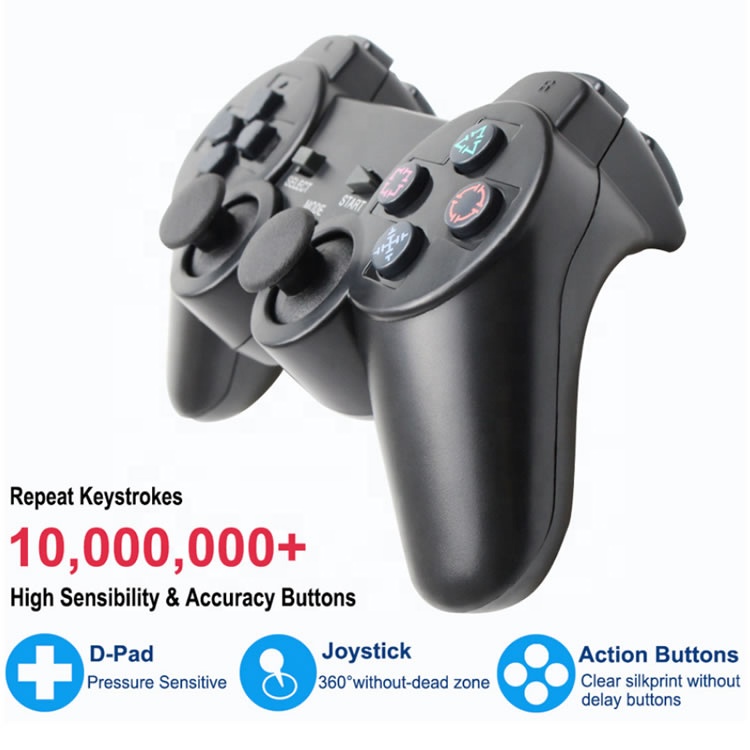 PS4用有線コントローラー,ps2用Dualshock付き有線ゲームパッド,2