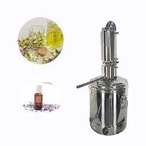 Hot Sell Plant Lavender Jasmine Mint Fragrance Pure Dew Extraction Distillation Machine Distiller To Make Essential Oils