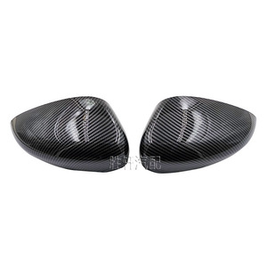Coque de rétroviseur en fibre de carbone pour Ford Fiesta MK7 09-15, ensemble complet, verre de rétroviseur sphérique - Product Image 2
