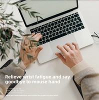 Support de clavier à récupération lente en mousse à mémoire de forme, repose-poignet pour souris, vente en gros, repose-poignet pour clavier, repose-poignet en silicone pour souris.