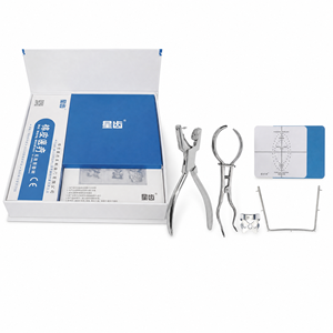 Kit de barrage dentaire manuel réutilisable de précision – Conçu pour une pose précise des trous et une isolation sécurisée pour tous les types de dents, certifié CE - Product Image 5