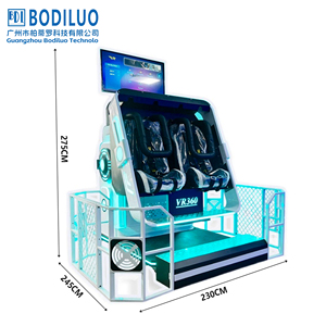 Machine d'amusement intérieure VR à 360 degrés Jeux multiples Rotation MR Équipement pour centres commerciaux <span class=keywords><strong>Construction</strong></span> métallique durable - Product Image 5