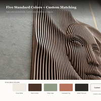 Panneau mural 3D paramétrique de luxe en MDF pour la décoration intérieure du salon et de la chambre, sculpture artistique en bois, moderne et personnalisable, vente en gros