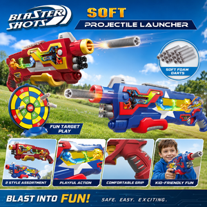 Pistola de Dardos de Espuma SB540 Hero Hacker, Juguete de Aventura para Niños, para Jugar al Aire Libre y <span class=keywords><strong>Juegos</strong></span> Imaginativos - Product Image 2