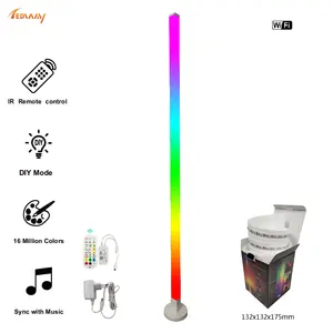 Control inteligente de lujo de pie para decoración del hogar, lámpara de pie moderna para sala de estar, luz de soporte Multicolor