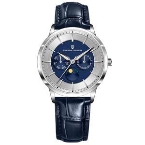 Pagani tasarım 1795 paslanmaz çelik japonya kronograf kuvars saatler erkekler bilek safir cam 10ATM su geçirmez izle erkekler için - Product Image 4