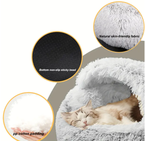 Cama para Perros y Gatos de Piel Sintética Rosa, Transpirable, Ortopédica, para Exteriores, Marca Privada - Product Image 5