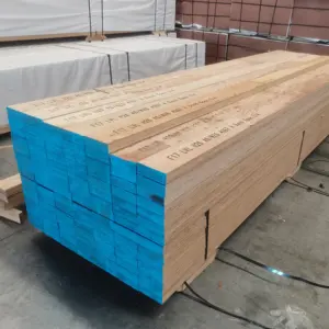 Wood Beam Pine LVL I Joist Timber Wall Frame For House Building