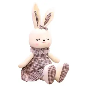 2022 wholesale china manufacturer high quality long eared bunny plush toys giant stuffed rabbit