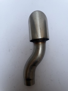 Embout d'échappement universel en acier inoxydable poli miroir pour système d'échappement automobile - Product Image 2