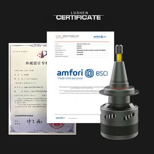 Ampoule <span class=keywords><strong>de</strong></span> phare LED intelligente à commande vocale H1 H7 H11 E9 E10 110W Tricolore 9005 9006 9012 3000k 4300k 6000k - Product Image 6