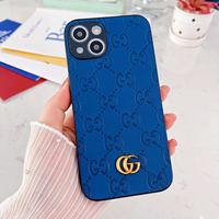 Coque Arrière Rigide Multicolore Marque de Luxe pour iPhone 12 13 14 15 16 17 Pro Max – Vente en Gros Usine
