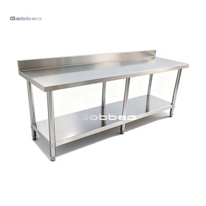 Table de Travail en Acier Inoxydable Bien Prix – Paillasse Professionnelle Inox Grande Liquidation - Product Image 1