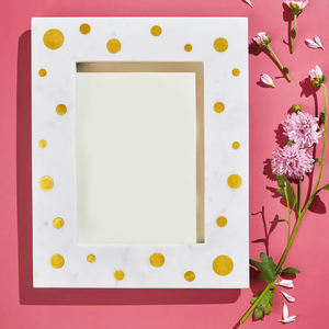 ตกแต่งบ้านกรอบรูปหินอ่อนสําหรับตกแต่งห้องนั่งเล่นกระดูกฝังกรอบรูปสําหรับตกแต่งบ้าน 2024 ขายดีที่สุดตกแต่งบ้าน - Product Image 1