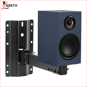 Lebeth SPS-930 langlebiger moderner Audio-Lautsprecher-Stütz ständer halter Verstellbarer Hochleistungs-Metall-Wand lautsprecher ständer - Product Image 4