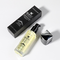 Huile à barbe végétalienne biologique à base de plantes et de jojoba pour hommes - Huile essentielle de menthe nourrissante pour la croissance de la barbe, hydratante et rafraîchissante
