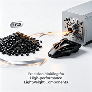 Gránulos de <span class=keywords><strong>PA66</strong></span> CF30 Reforzados con Fibra de Carbono, Alta Resistencia y Ligereza para Piezas Automotrices - Product Image 2