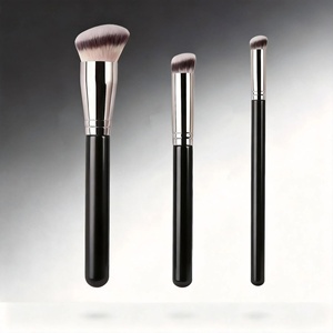 Ensemble de mini pinceaux de maquillage doux, pour fond de teint, ombre à paupières, surligneur, outil de beauté - Product Image 2