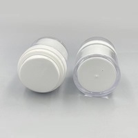 Flacon vide pour soins de la peau de 50 g, contenant à pompe sans air en acrylique, double paroi, pot cosmétique sans air