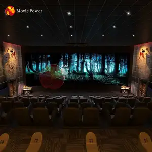 Haunted house park equipment 4d 5d 7d horror cinema design