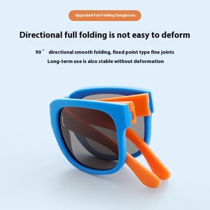 Nuovi arrivi <span class=keywords><strong>occhiali</strong></span> <span class=keywords><strong>da</strong></span> <span class=keywords><strong>sole</strong></span> sportivi per bambini con struttura quadrata pieghevole protezione Uv stile retrò stile artistico alla moda <span class=keywords><strong>occhiali</strong></span> <span class=keywords><strong>da</strong></span> <span class=keywords><strong>sole</strong></span> per bambini - Product Image 5