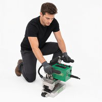 Nouvelle machine à souder les géomembranes en HDPE Canel CX300 0,5-1,5 mm 1,4 kW 50 Hz pour l'utilisation dans les bassins piscicoles Garantie de 2 ans Certifiée CE ISO UE