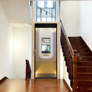 Elevadores Residenciales Hidráulicos para Exteriores de 2-5 Pisos, Sin Eje, Fabricados en China, para 4/5/6 Personas, con Piso de PVC, Elevadores Domésticos Pequeños - Product Image 6