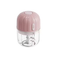 Portable Rechargeable Mini Chopper USB Robot Culinaire Électrique Trancheuse À Ail Gadgets De Cuisine Ménagers Et Extérieurs