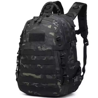 Sac à dos de camouflage anti-vol unisexe pour l'extérieur, sac à dos imperméable pour trekking et camping en polyester