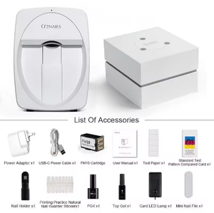 Impresora de Uñas Metálica Inteligente 3D Mini, Precio de Fábrica, Máquina Automática de Inyección de Tinta con Gran Valor de Regalo H1 - Product Image 2