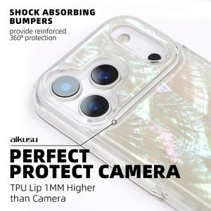 Étui de téléphone en nacre - Product Image 3