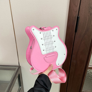 Nuevo Bolso de Hombro con Forma de Guitarra para Mujer, Diseño Exclusivo, Textura Premium, Bolso Cruzado Casual para Uso Diario - Product Image 2