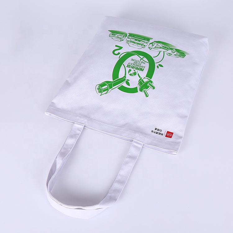 Wholesale Printed women shopping custom tote bag cotton canvas