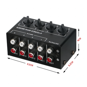 Demao CX400 Amplificateur <span class=keywords><strong>casque</strong></span> compact à <span class=keywords><strong>4</strong></span> <span class=keywords><strong>canaux</strong></span> pour scène et studios - Product Image 5