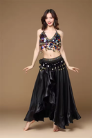 Vente en gros bon marché de robes de costume de danse du ventre professionnelles élégantes pour femmes adultes faits à la main pour femmes vêtements de scène et de danse