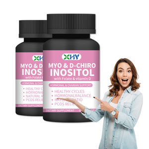 Oem שחלות תמיכה כמוסות myo inositol d chiro inositol תוספת חומצה פולית עבור קפסולות איזון הורמונלי קפסולות - Product Image 1