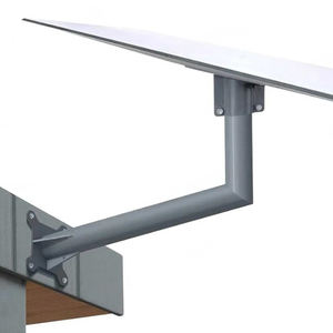 Kit de montaje en pared Dishy con pata de cabra gris Adaptador de poste largo Compatible con piezas de computadora Starlink Standard Dish V3 - Product Image 1