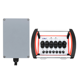 รีโมทคอนโทรลพลาสติกกันน้ำกันกระแทกแบบ OEM ที่ปรับแต่งได้ พร้อมระยะควบคุม 100 เมตร สำหรับใช้กับเครน ควบคุมด้วยวิทยุ - Product Image 6