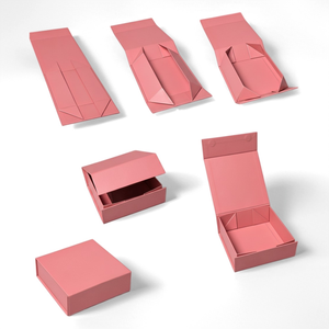 Luxury Recycled <b>Magnetic</b> Closure Paper <b>Box</b> Laser Silver Logo Large Size Gift Set Packaging <b>Box</b> - Product Image 1