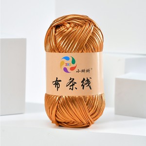 Sợi len thun kim tuyến 100% <span class=keywords><strong>polyester</strong></span>, cuộn 100g, 18 màu, dùng để móc túi - Product Image 6